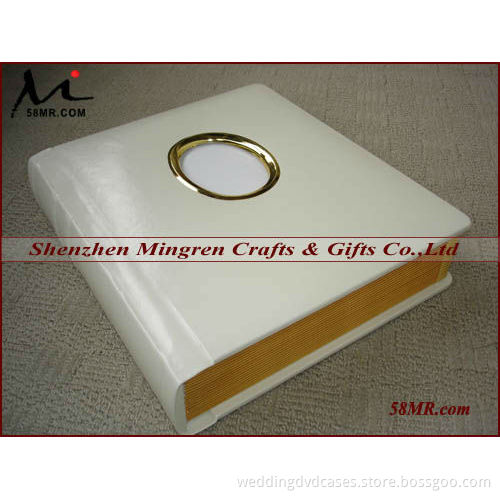 Professional Matted Photo Album,Wedding Silp-in Album with Mats,wedding parent album